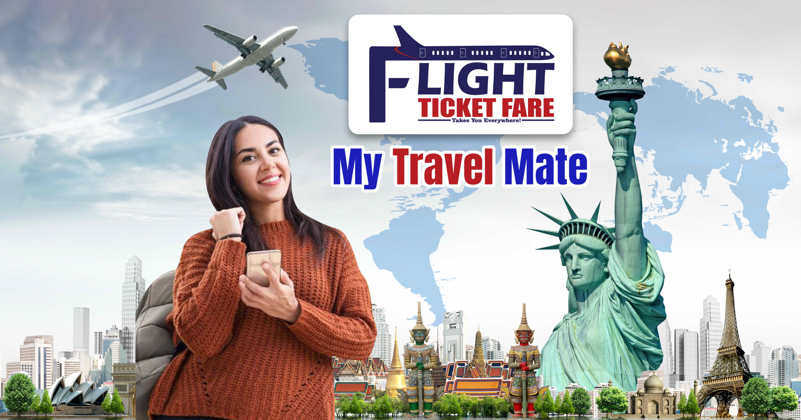 Embark on Your Next Adventure with Flight Ticket Fare – Your Trusted Travel Mate!