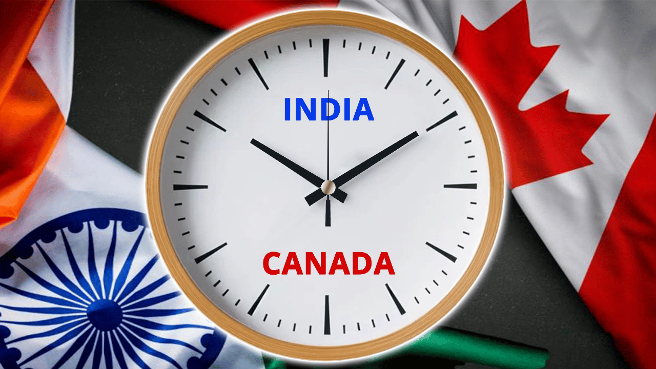 Check Current Local Time in India and Canada Right Now!