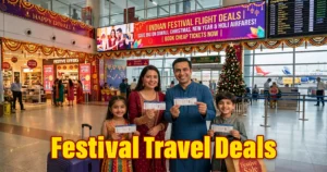 Indian Festival Flight Deals 2026–27, How to Find Cheap Air Tickets for Diwali, Christmas, New Year & Holi.